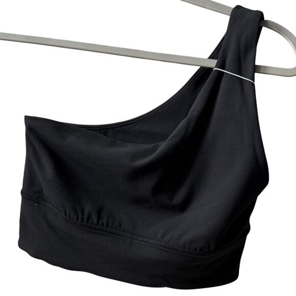 Lululemon Align Asymmetrical Bra A / B Womens Size 4  LW2DPPS BLK Black NWT - Picture 2 of 11